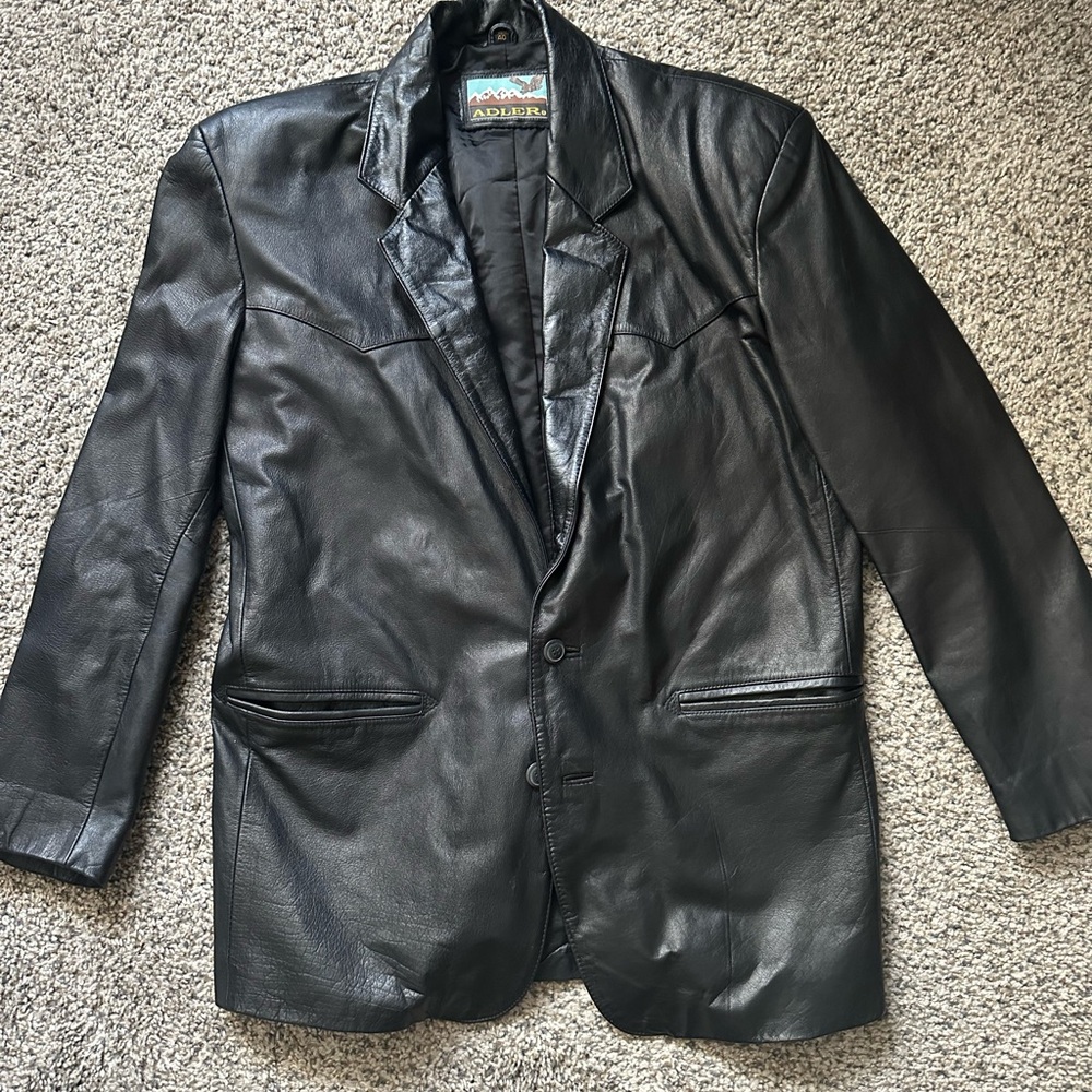 Vintage Adler leather jacket size 40